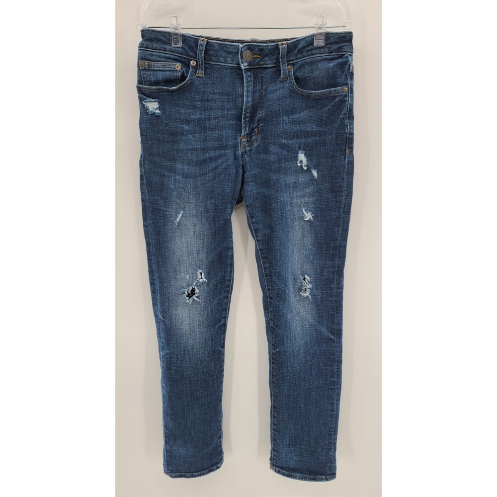 Mens American Eagle Oufitters Blue Jeans Slim Straigh Size 30x32 Next Level Flex